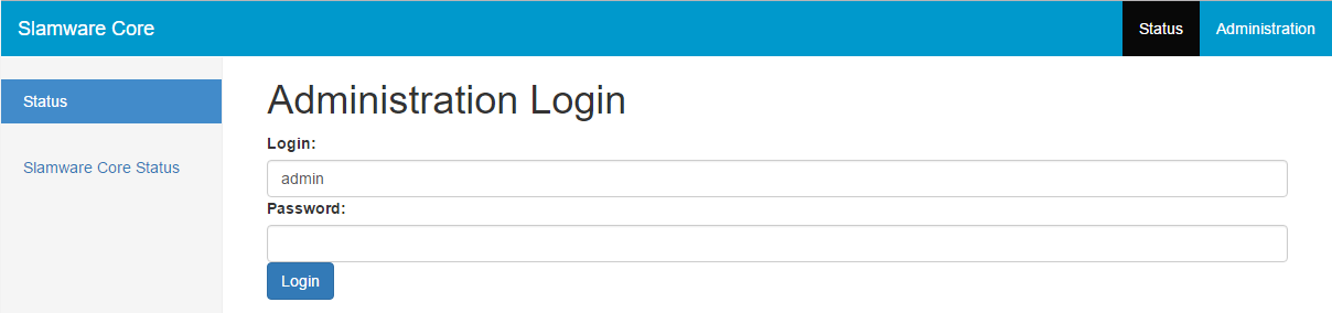 Slamware文档 > KBSW180153 SLAMWARE Web Portal Function Overview > 1.Login Page.png